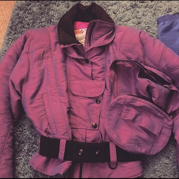 Vintage NILS Ski Jacket & Matching Waist Pouch - Picture 1 of 5